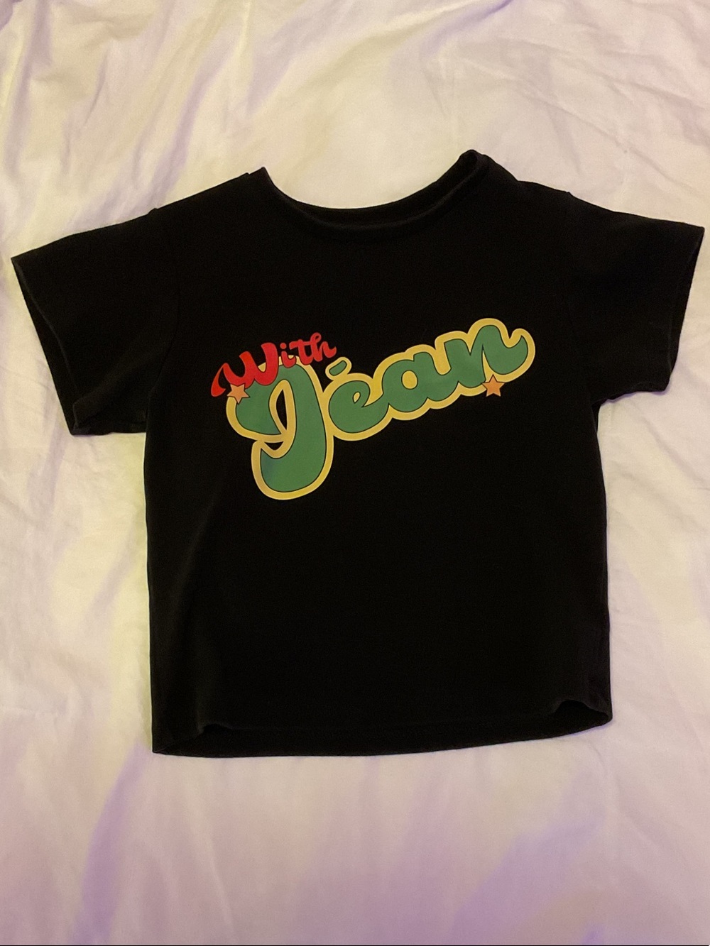 With Jéan Graphic Baby Tee